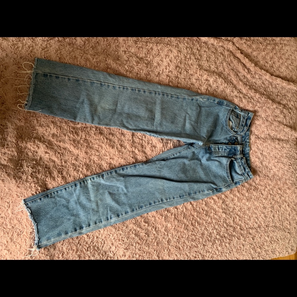 Brandy Melville Distressed Mom Jeans